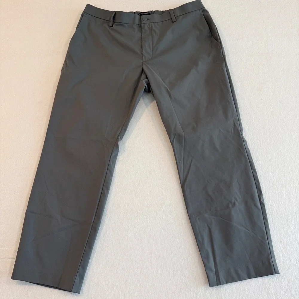 Banana Republic‎ Tech Chino Pants Performance Lightweight Mens 40x29 Grey